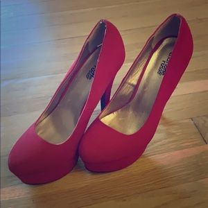 Charlotte Russe Red Heels